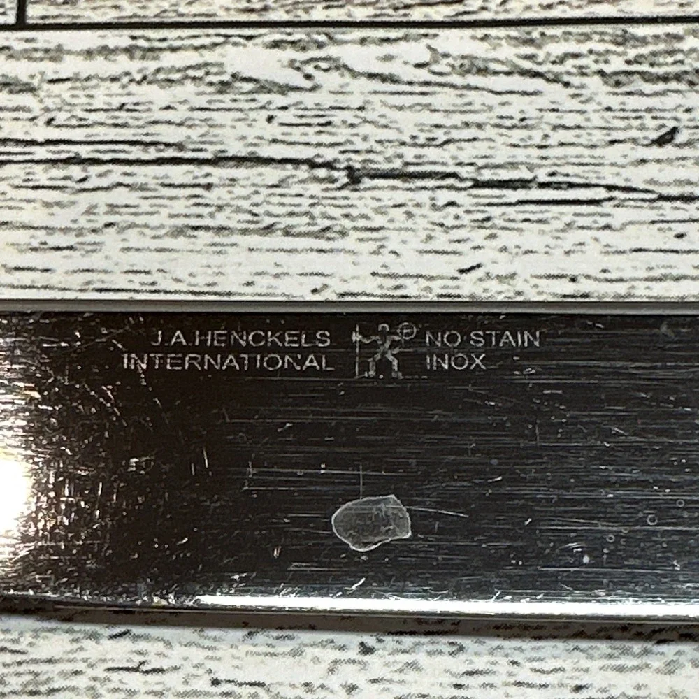 J.A. Henckels Intl Metro 18/10 Stainless Flatware 4PC Modern Shiny Silver Knives